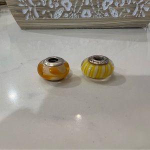 Pandora Morano Glass Charms